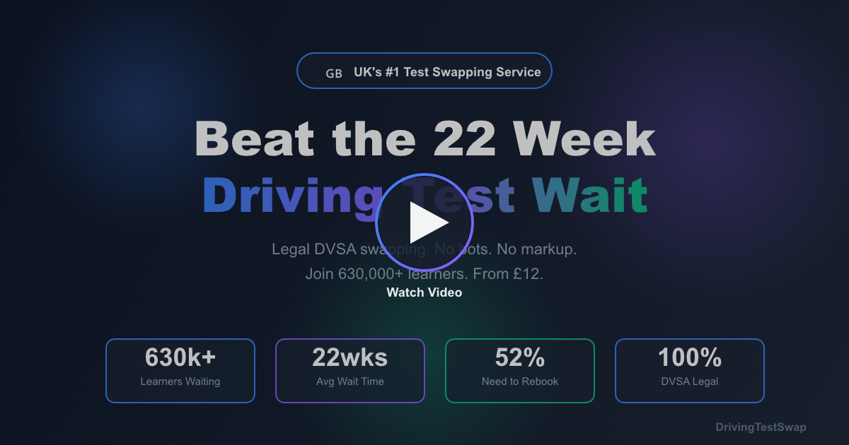 Testswap Swap Your Driving Test Date Beat The 22 Week Wait